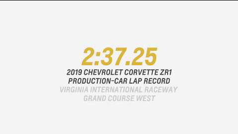The Chevrolet Corvette ZR1 Is Faster Than A Ford GT At VIR