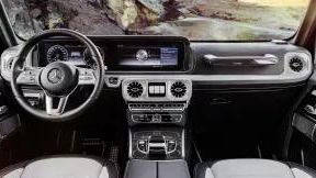 Here's Your First Look At The New Mercedes G-Class' Swanky Cabin