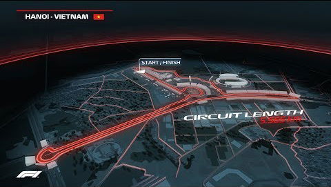 The Vietnamese GP's Pit Lane Will Cut Off Two Corners To Help Racing