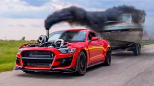 What's A Twin-Turbo Cummins Diesel Engine Doing In A Ford Mustang?