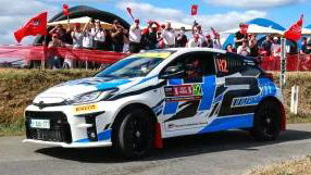 Hear The Toyota GR Yaris H2’s Hydrogen Combustion Engine In Action