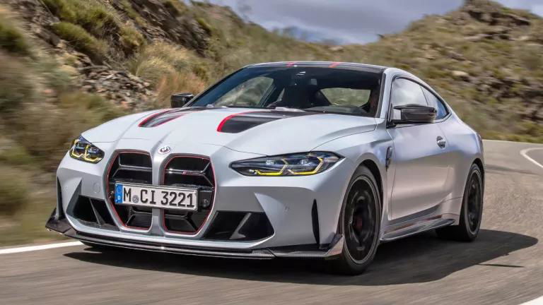 The New BMW M4 CSL Is A 542bhp Racing Machine With Flared Nostrils