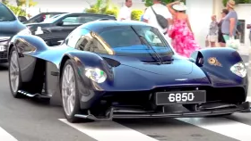 Watch: David Coulthard Spotted Driving An Aston Martin Valkyrie Around Monaco