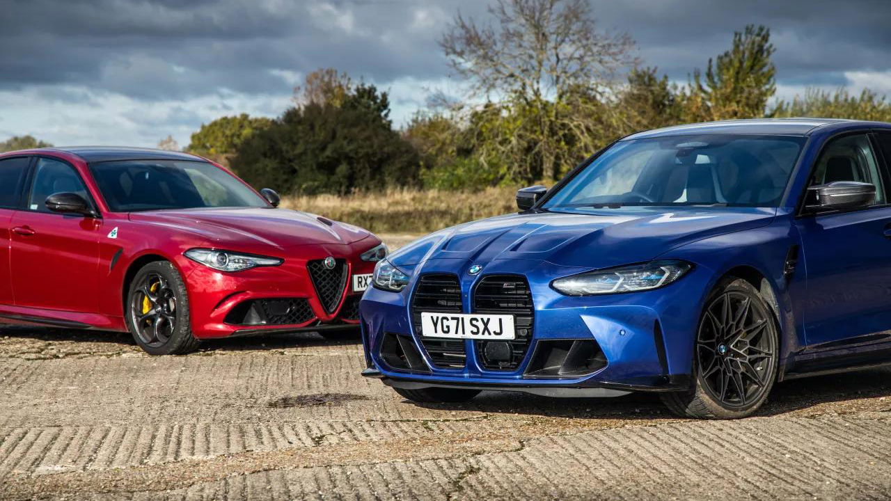 BMW M3 xDrive Vs Alfa Romeo Giulia Quadrifoglio: What's The Best Super Saloon?