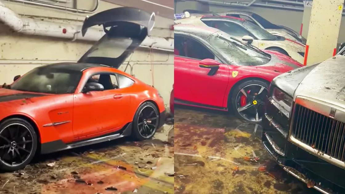 This Multi-Million Dollar Collection Of Supercars Was Wrecked By Florida Floods