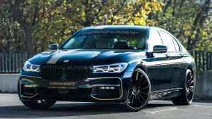 The Manhart MH7 400D Is A Diesel 7-Series With Gold Bits And Serious Clout