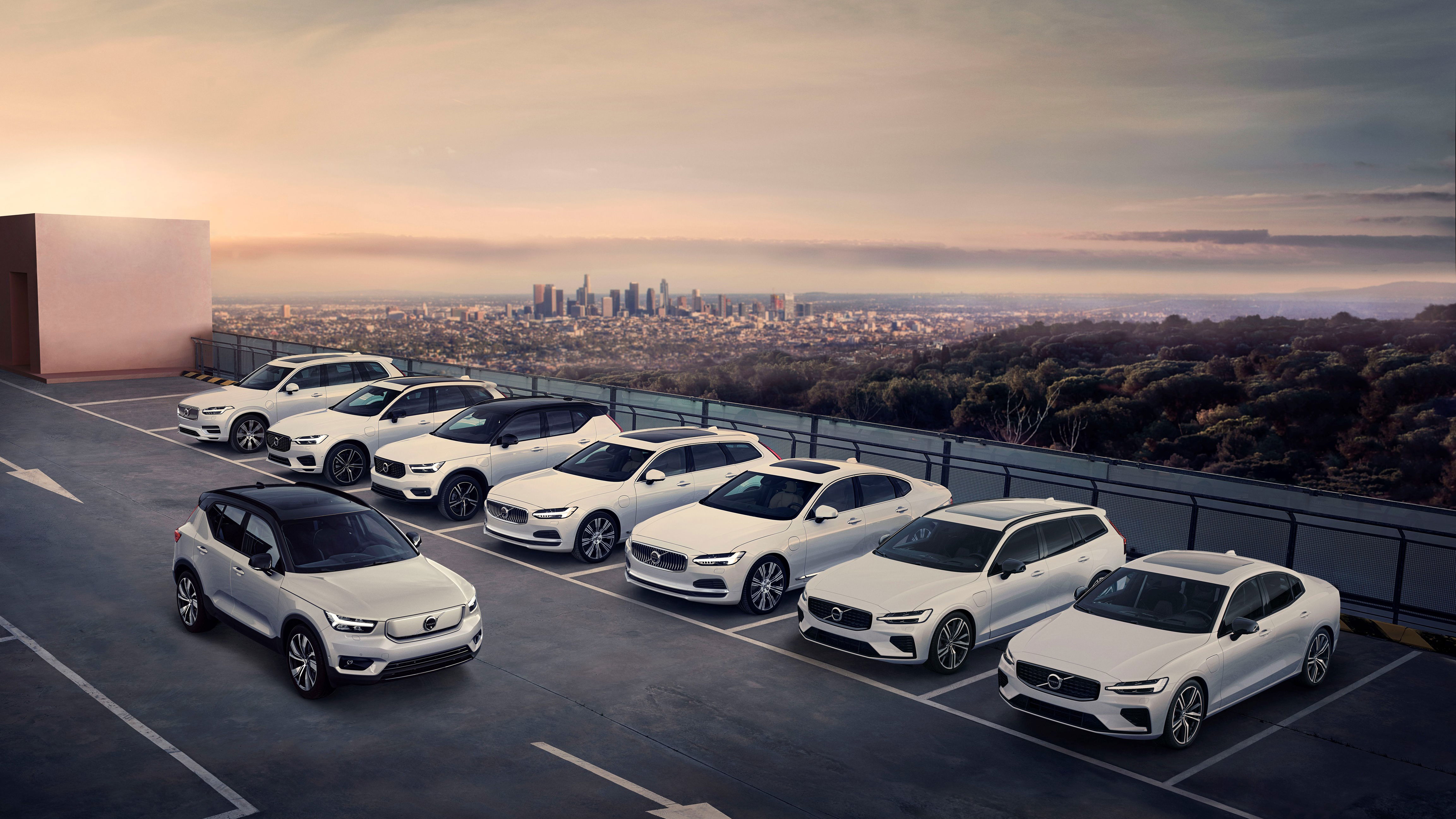 Volvo's full car range 2019