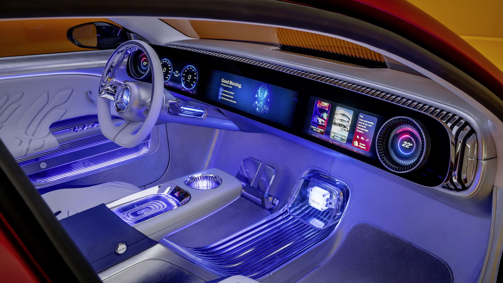 Mercedes-Benz Concept CLA interior