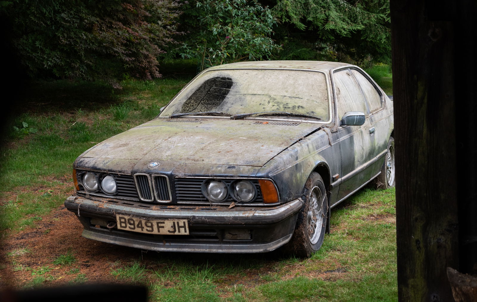 Roll Up Your Sleeves And Save This Crusty BMW 635CSi Barn Find