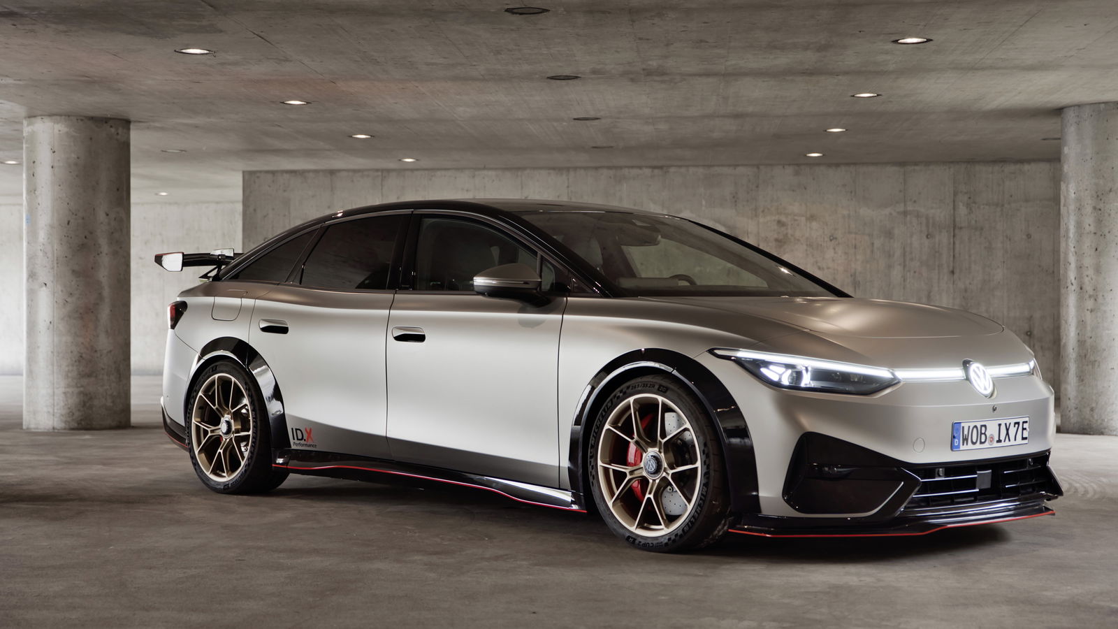 The Volkswagen ID.X Performance Is A 552bhp ID.7 With Angry Aero