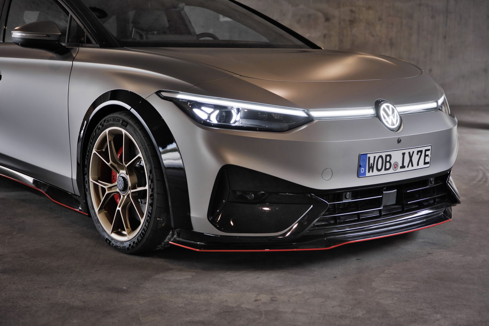 The Volkswagen ID.X Performance Is A 552bhp ID.7 With Angry Aero