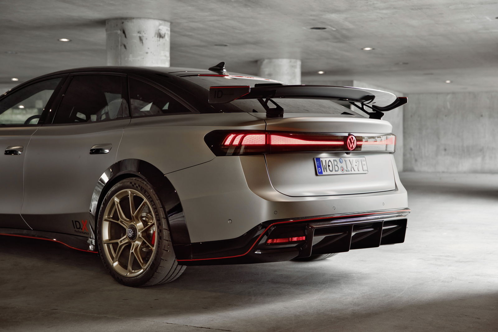The Volkswagen ID.X Performance Is A 552bhp ID.7 With Angry Aero