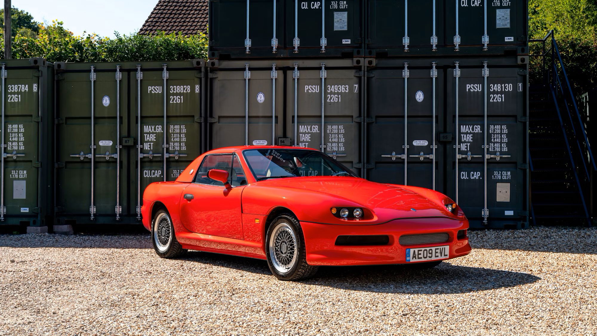 Red Series 2 AC Ace parked