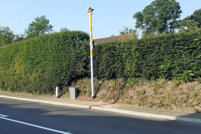 A bi-directional speed camera 