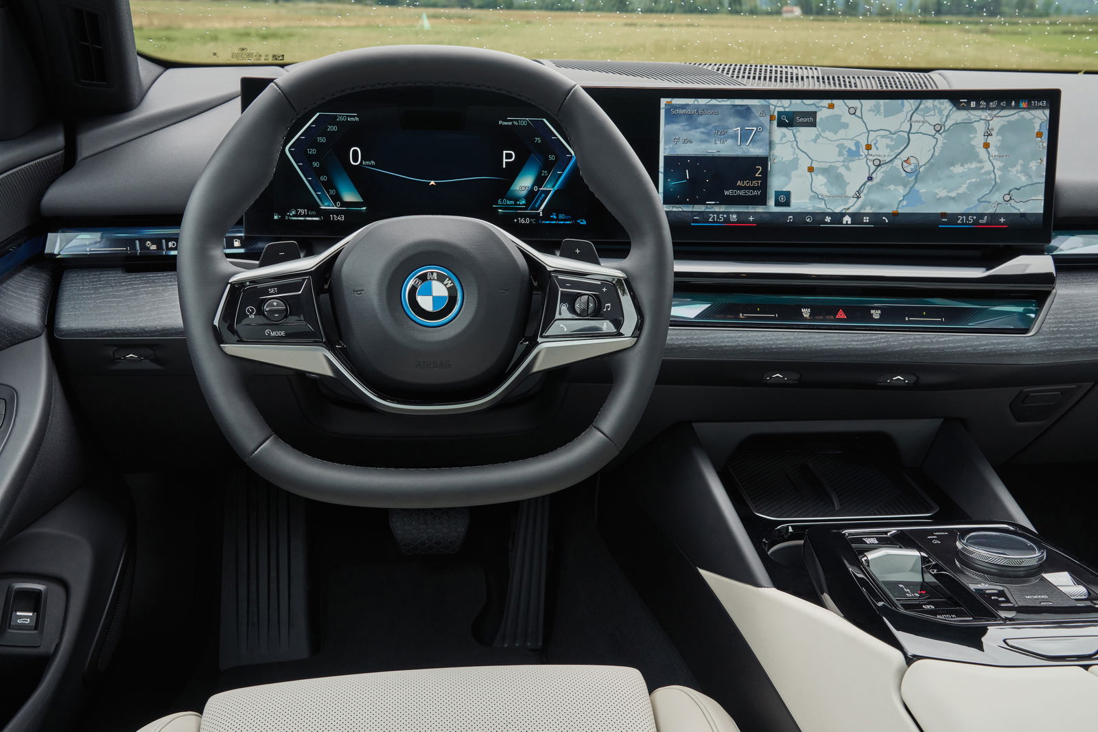 BMW 530e plug-in hybrid - interior