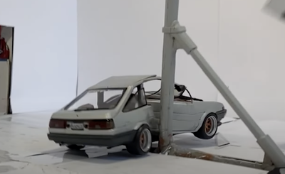 This Person Builds Detailed Plasticine Cars, Then Smashes Them Up