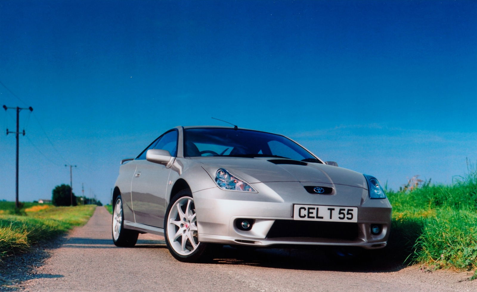 A seventh-generation Toyota Celica