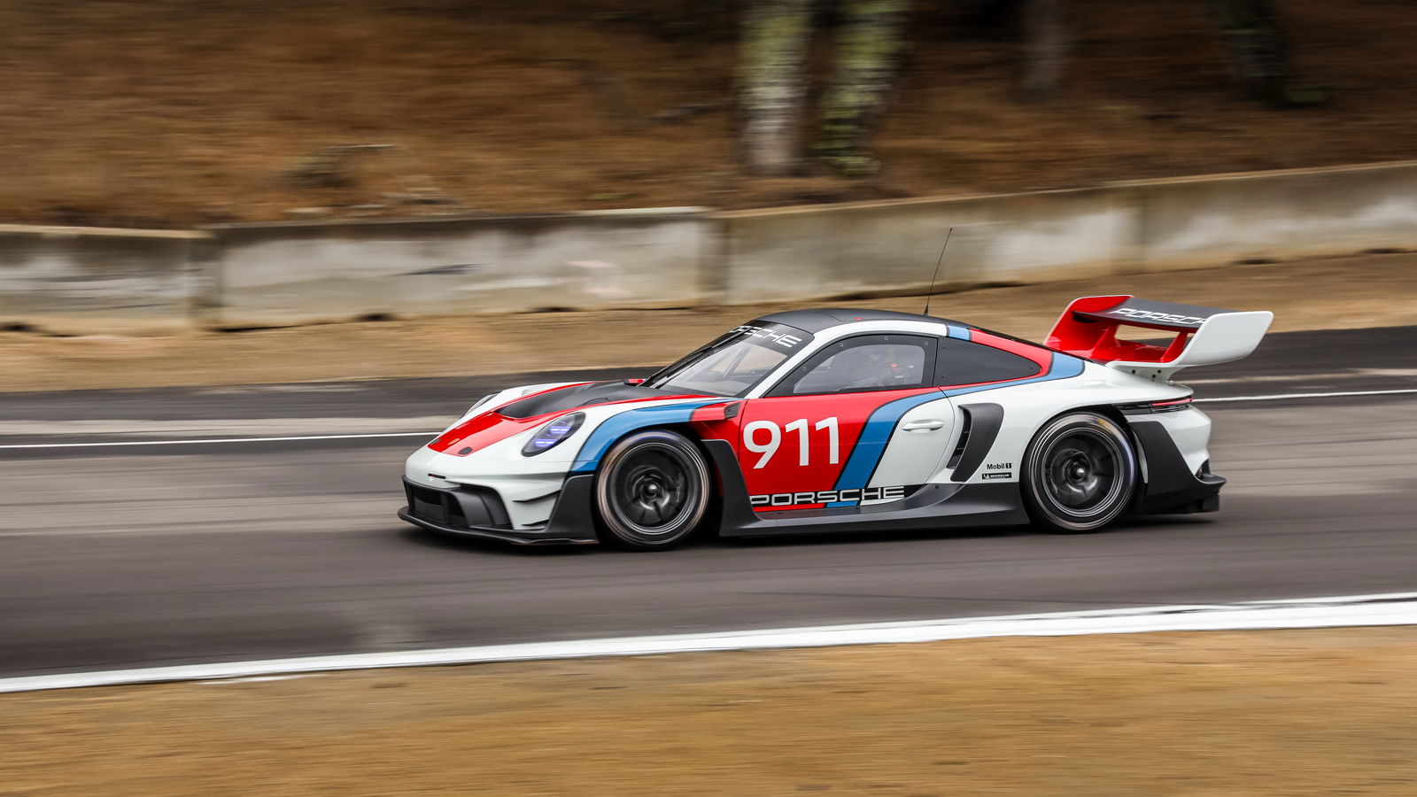 Porsche 911 GT3 R rennsport and Rennsport Reunion