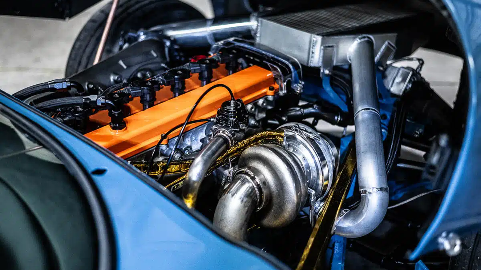 The overhauled 2JZ-GTE kicks out 740bhp