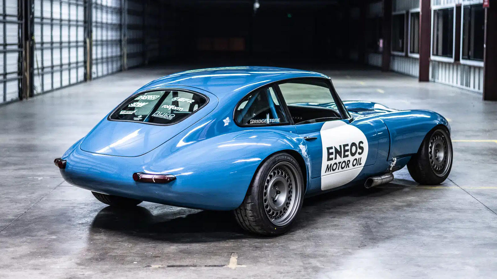 As well as the 2JZ, this E-Type uses a dose of BMW components