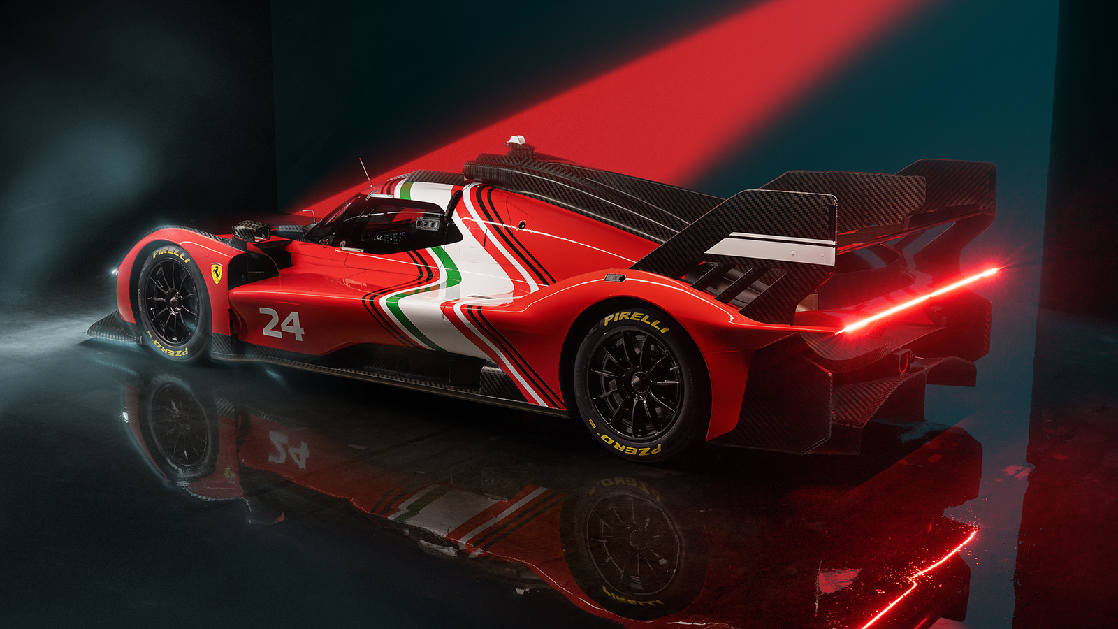 Ferrari 296 Challenge, rear