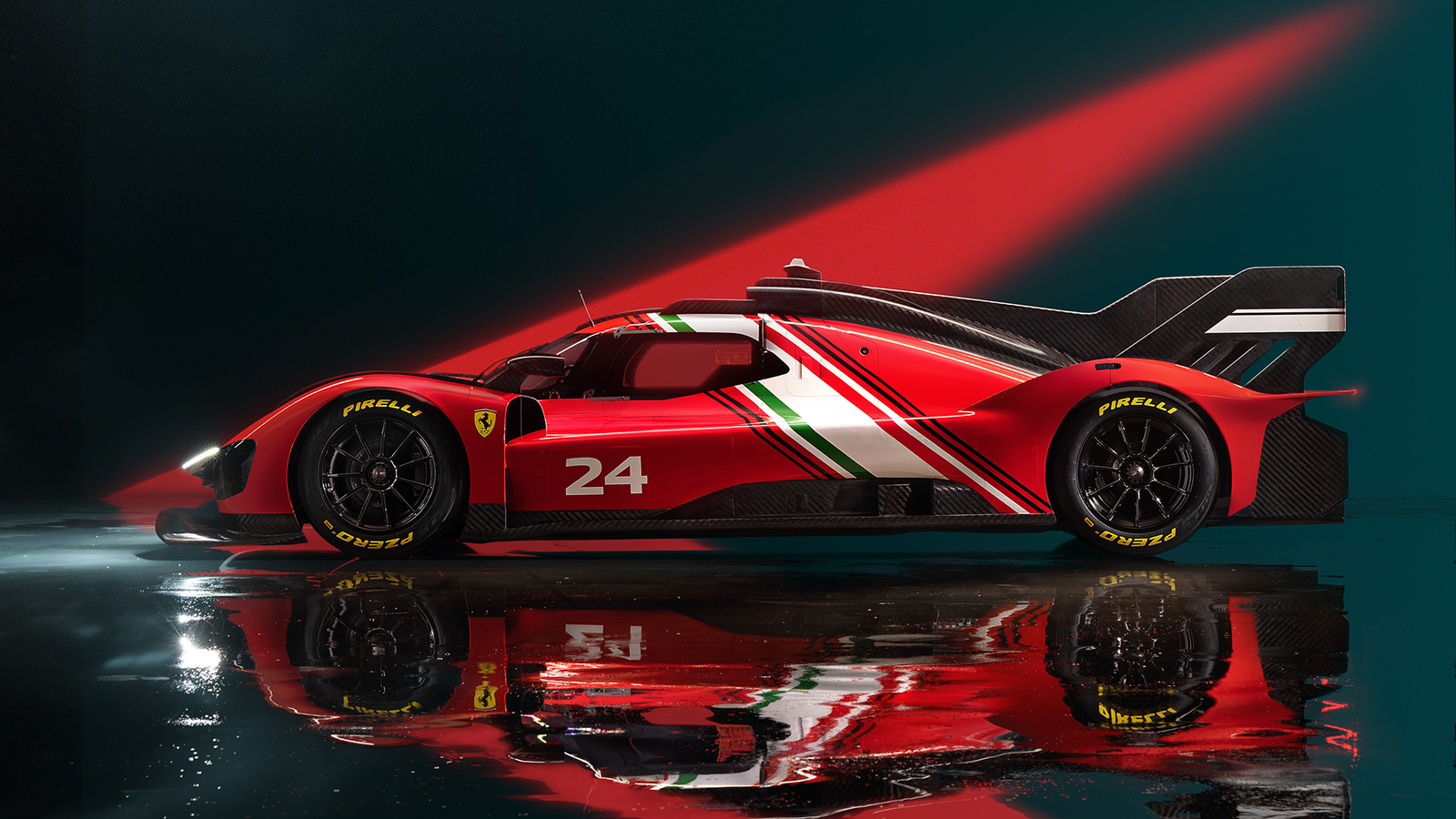 Ferrari 499P Modificata, side