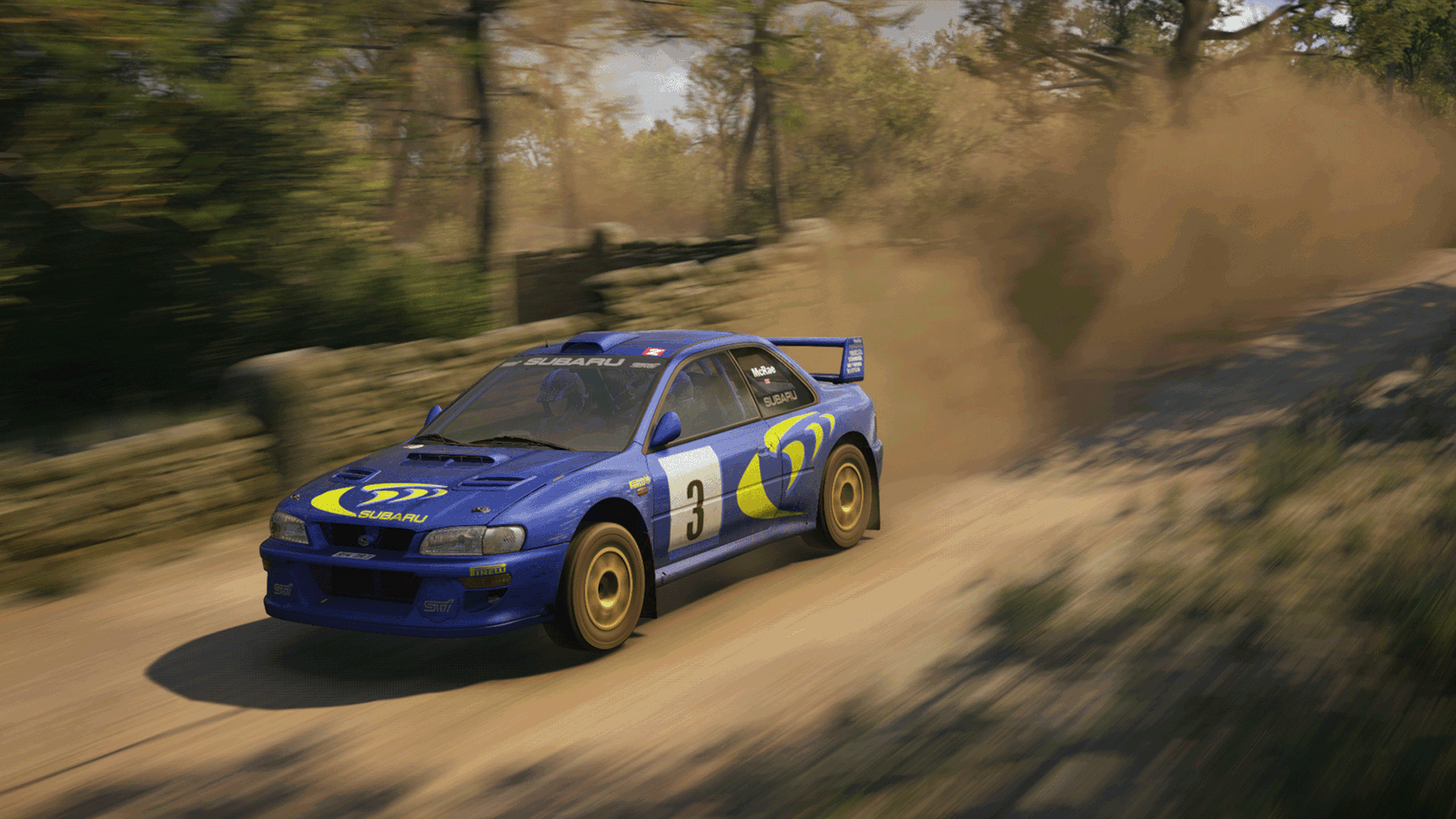 WRC is one of the many racing titles under EA's banner