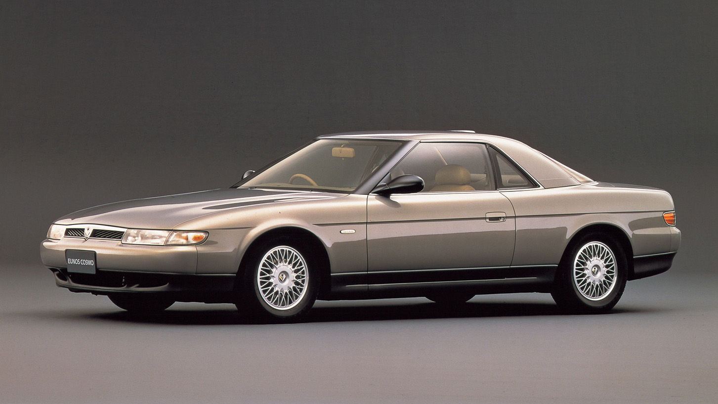 Amati was to sit above the Eunos sub-brand - itself spearheaded by the Cosmo.