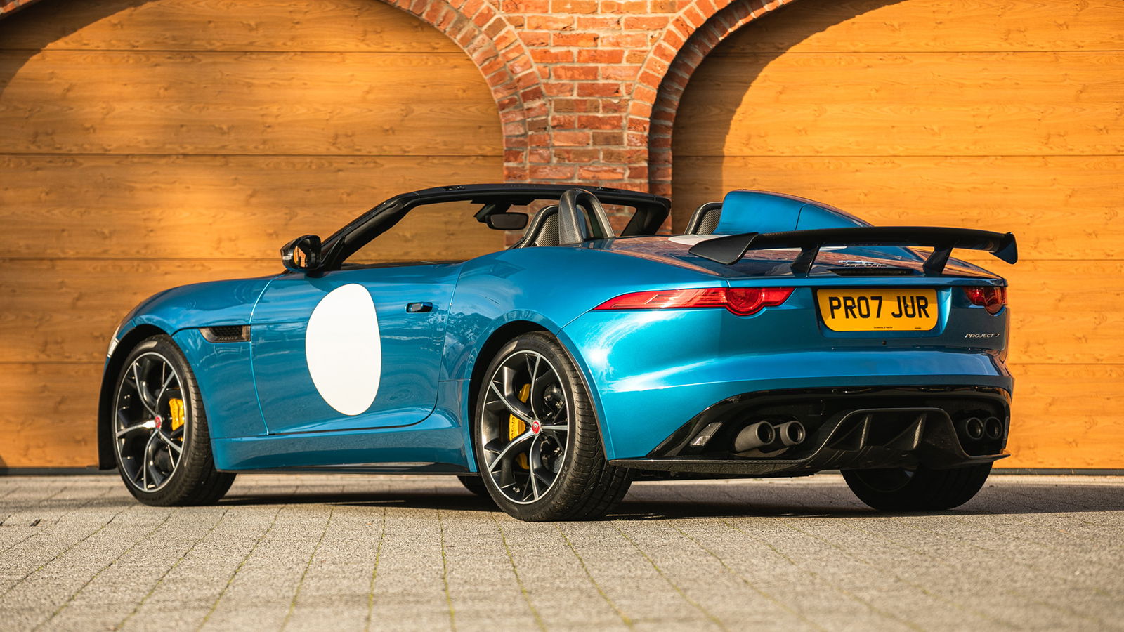 Jaguar only made 250 units of the Project 7 - and just 80 were sold in the UK.