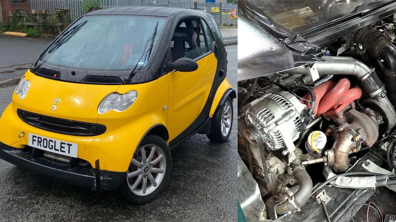 Smart ForTwo with Toyota 3S-GTE