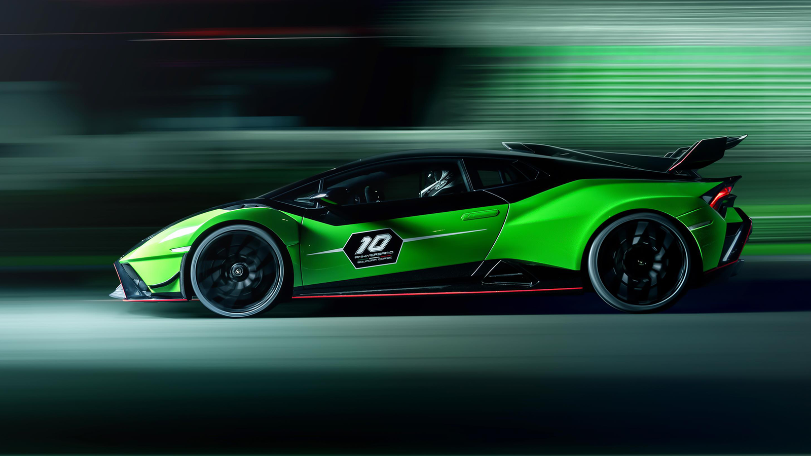 Despite the mechanical and aero changes, the V10 is untouched