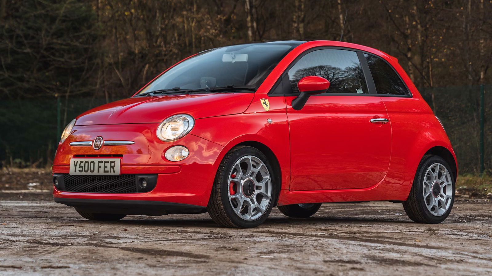 This Fiat 500 Could Be The Cheapest Way Into Ferrari Ownership, Sort Of