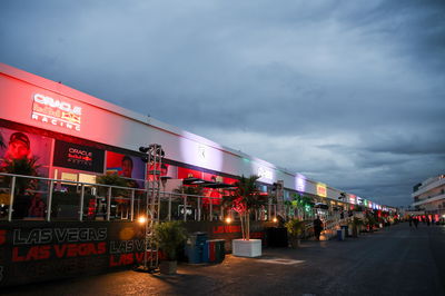 The Paddock at the 2023 Las Vegas Formula 1 Grand Prix