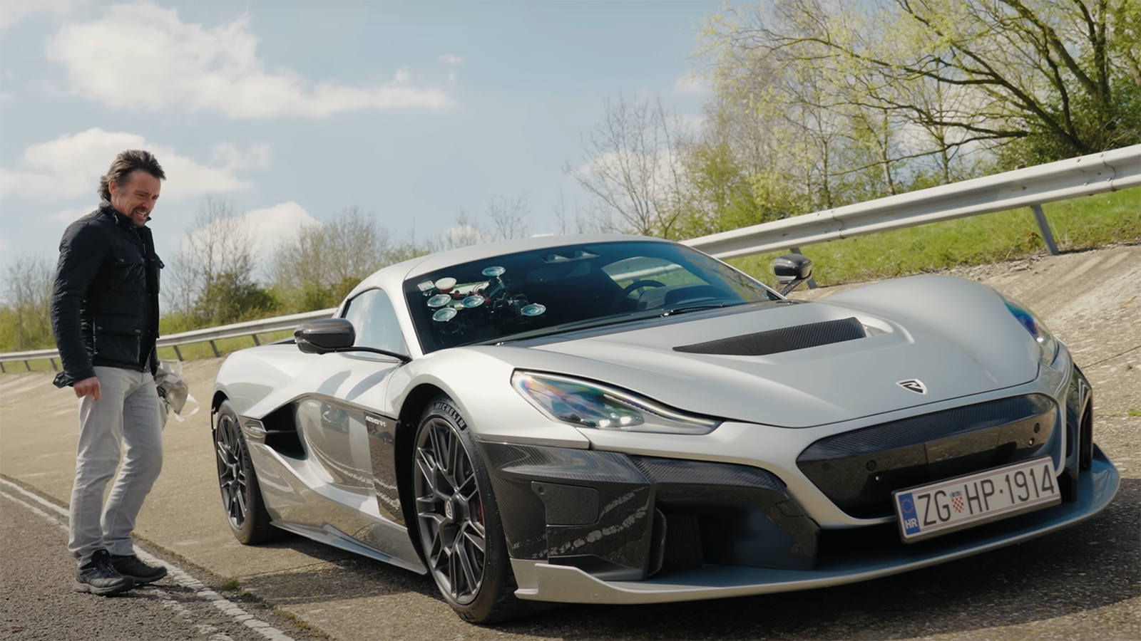 Richard Hammond Takes Emotional Rimac Drive For The First Time Since THAT Crash
