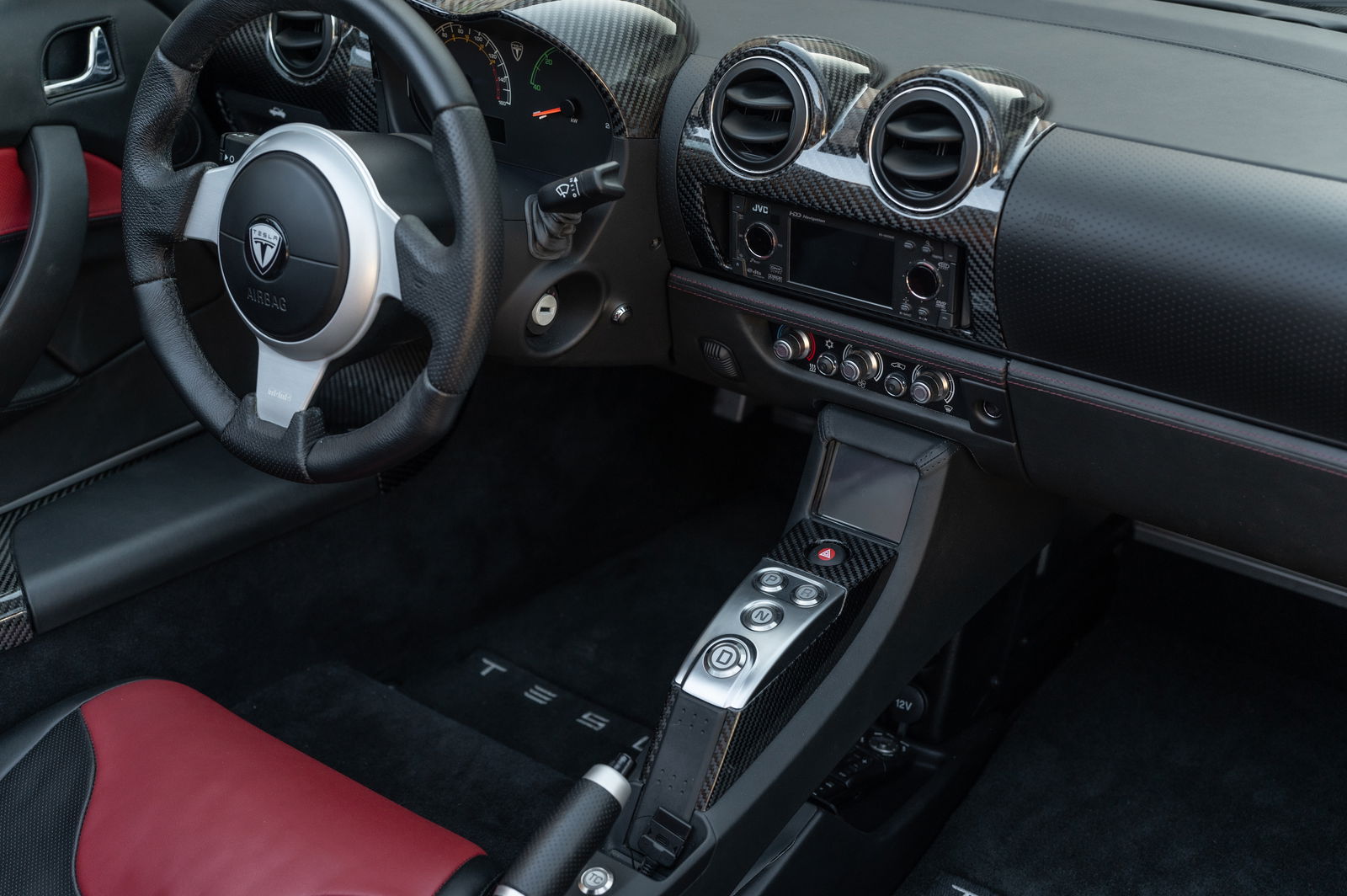 Tesla Roadster - interior