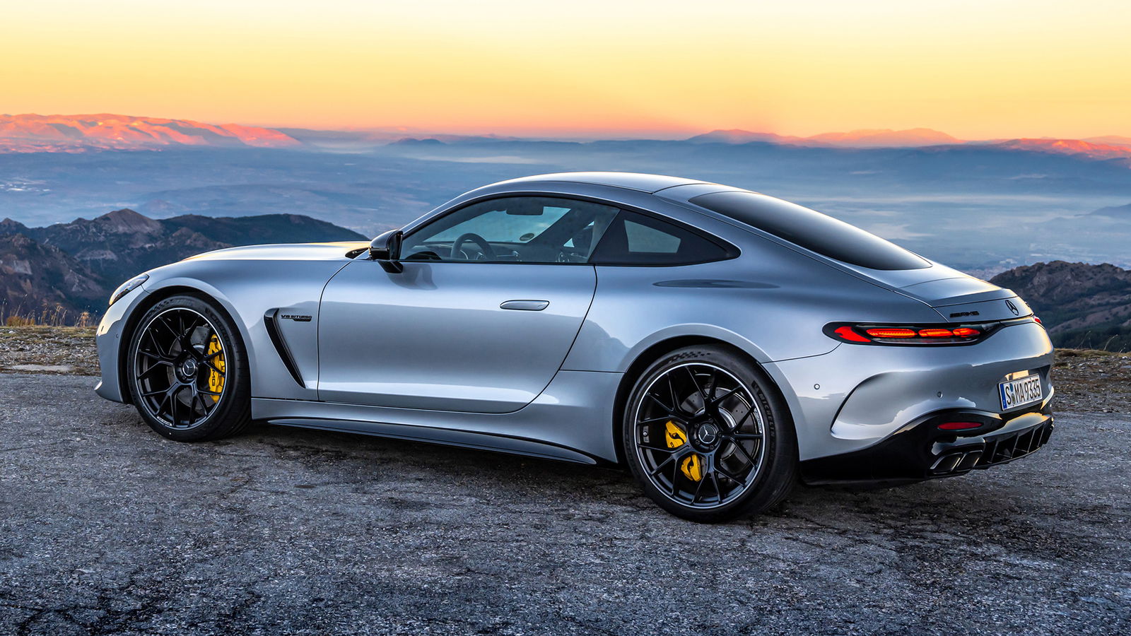 At £164,765, it goes up against the Porsche 911 Turbo