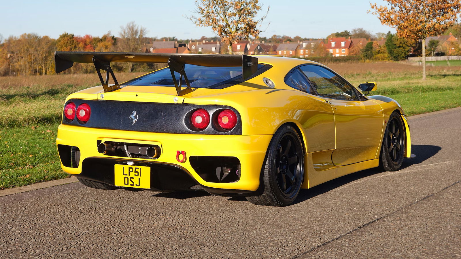Yes, that's a Ferrari 360 Challenge with a licence plate