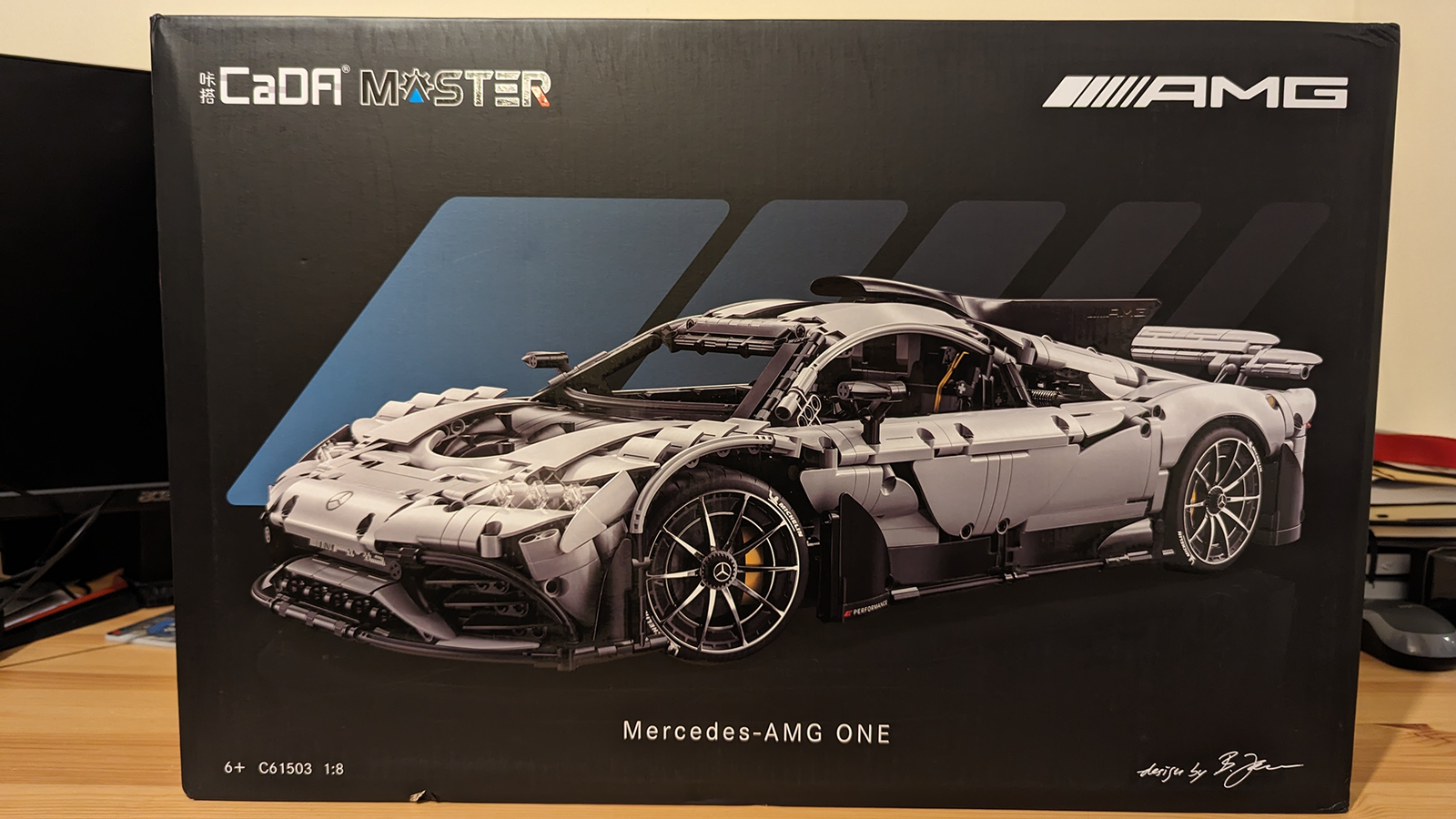 The box wouldn't look out of place in a Mercedes showroom