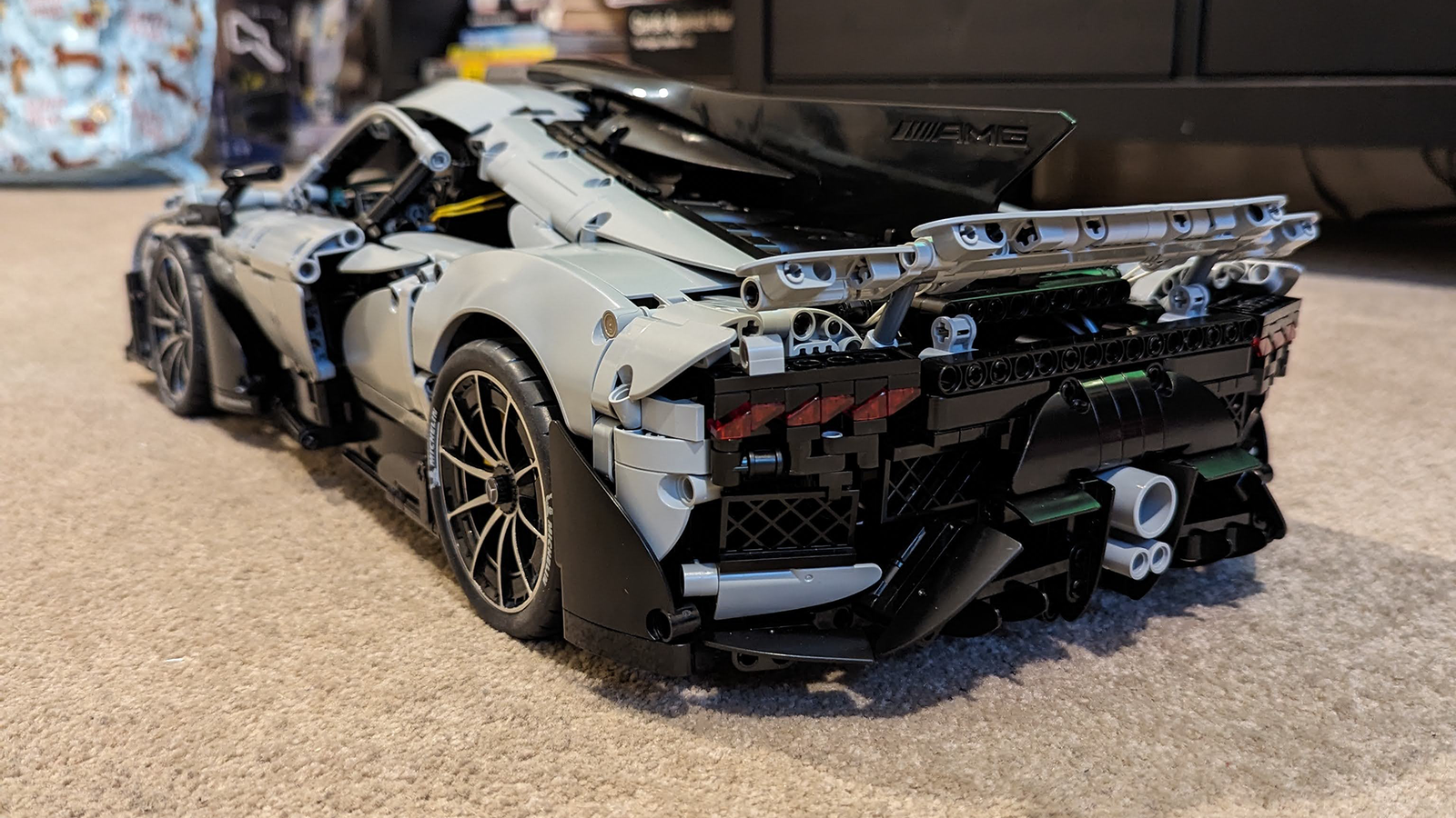 The detail on the model looks great (ignoring my wonky door for a second)