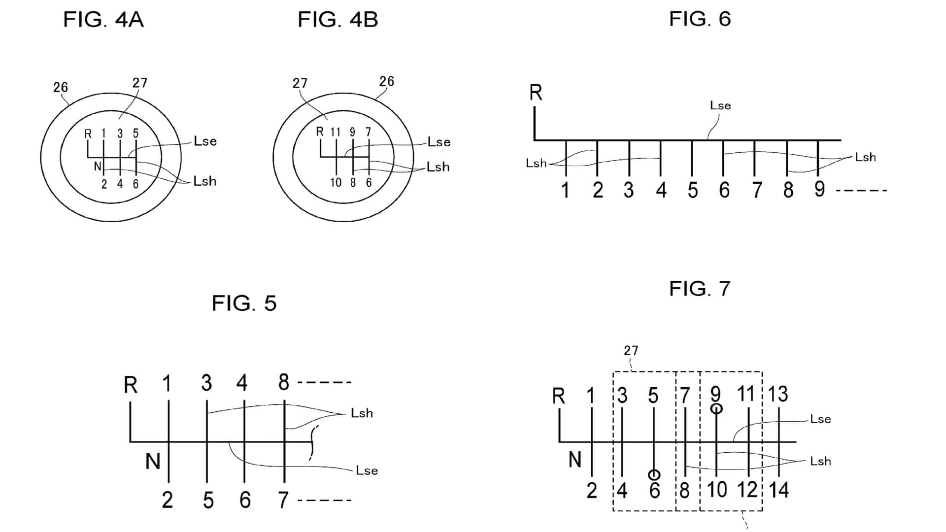 Technical drawings suggest 14 'gears' are possible
