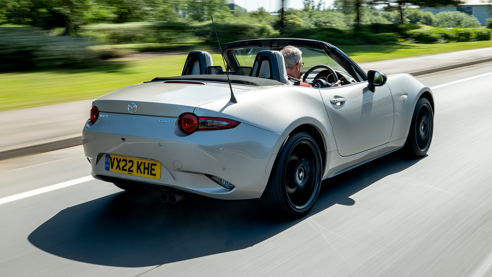 US sales of the MX-5 rose by 45.4 per cent, with the UK rising 21 per cent