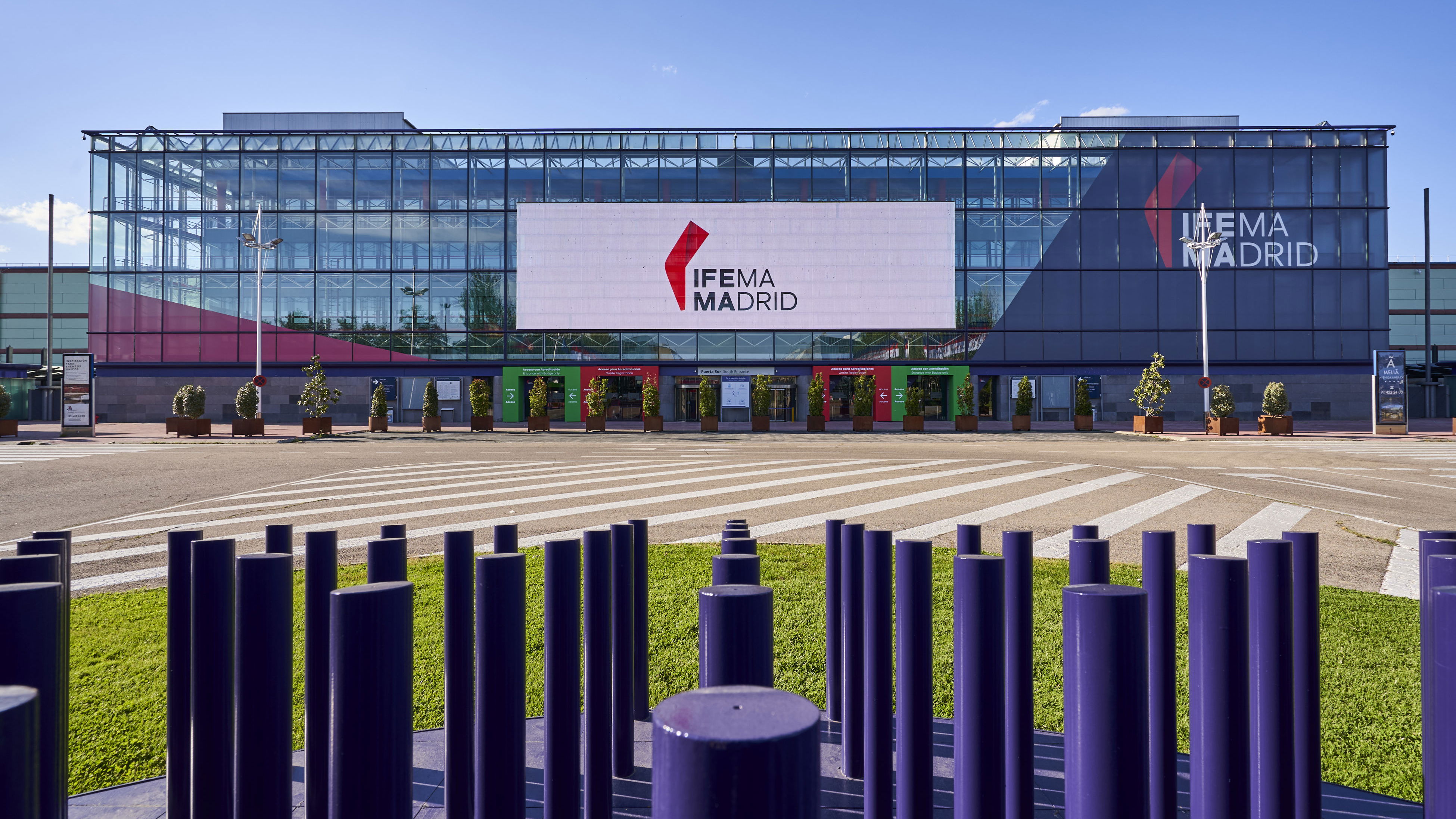 The IFEMA convention centre, around which the Madrid Street Circuit will run