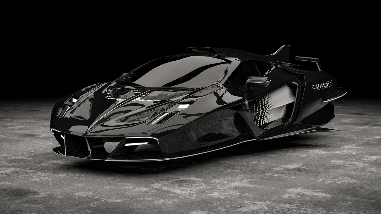 Mansory Empower, flying car