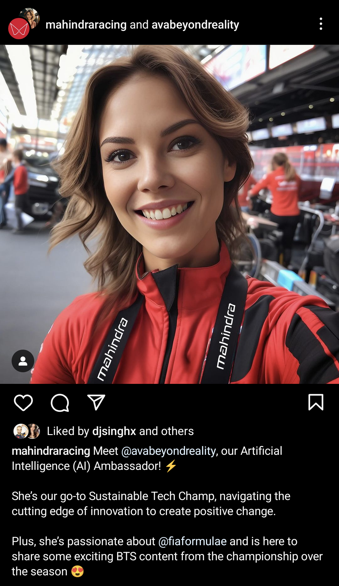 Racing Team Cancels Female AI ‘Ambassador’ Plans Two Days After Launching