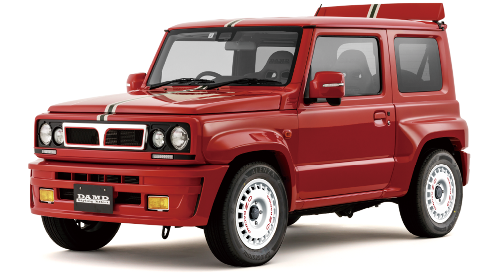 Suzuki Jimny Does Surprisingly Good Retro Hot Hatch Impersonations