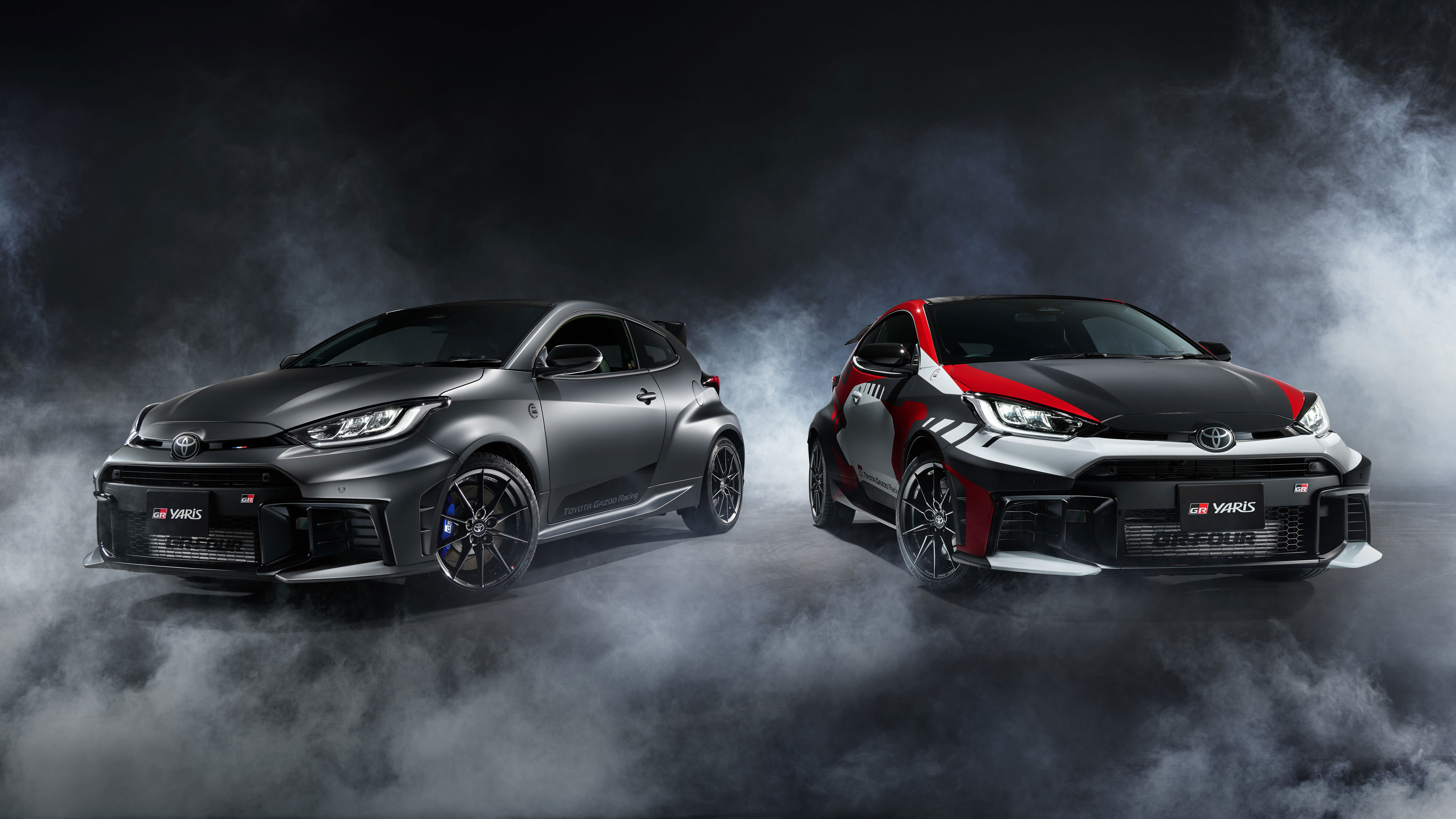 The Toyota GR Yaris Ogier and Rovanperä Editions