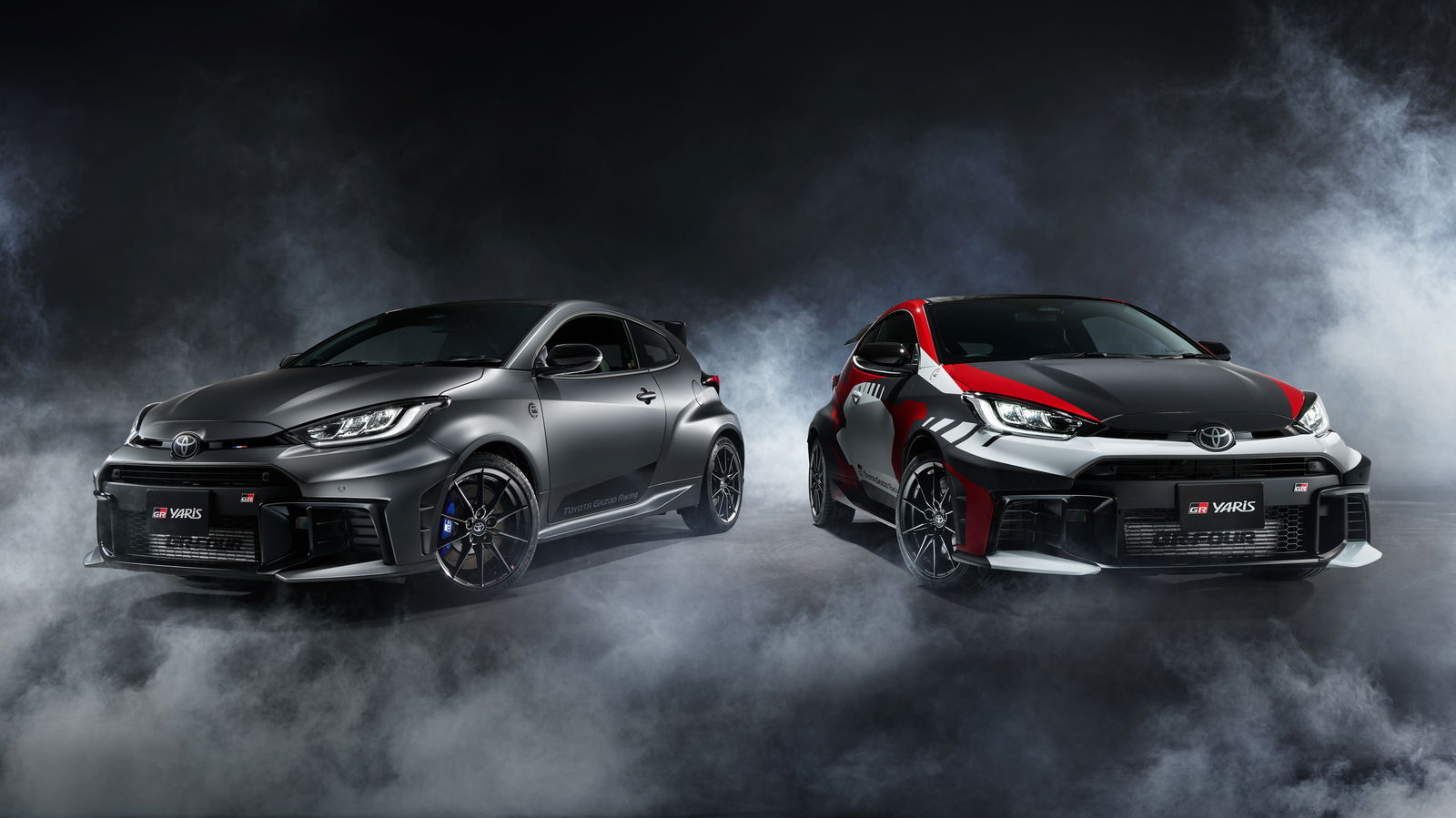 The Toyota GR Yaris Ogier and Rovanperä Editions