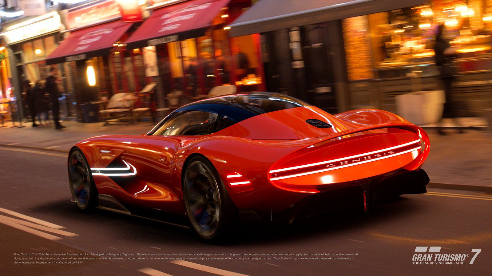 The Genesis X Berlinetta comes to the game, too