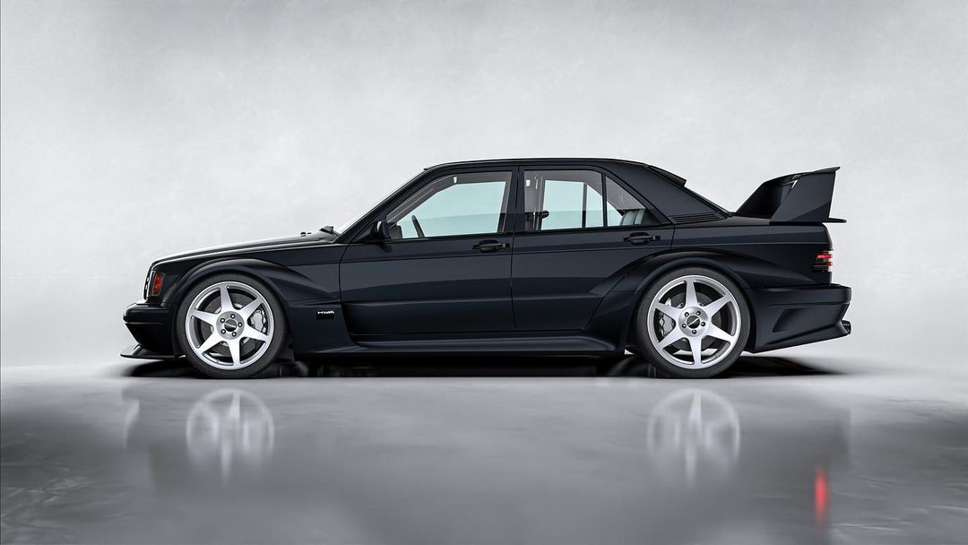 The HWA EVO keeps the spirit of the original, albeit wider