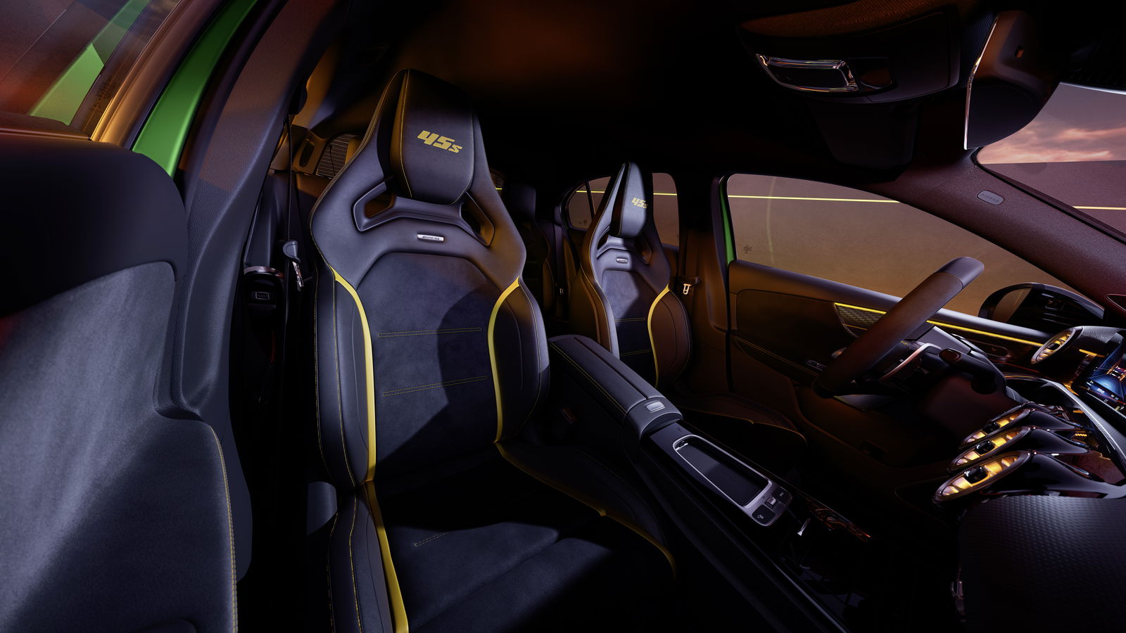 Mercedes-AMG A45 S Limited Edition - interior